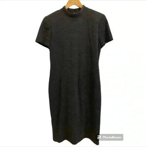 Victor Costa by Nahdre Vintage Wool Grey Dress
